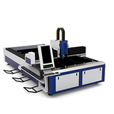 Single table laser cutting machine